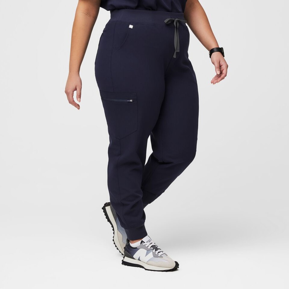 Women’s Navy High Waisted Zamora™ Jogger Scrub Pants 2.0